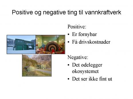 Team Helios' teoretiske presentasjon av energikilder - 3