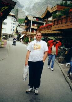 Terje Brandt ute i Europa med Lollipop-musikk i bæreposen..