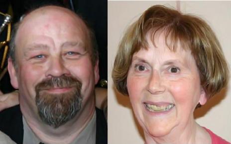 Unni og Kjell er programverter i Fredagskveld 18. april