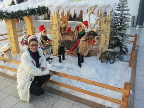 Geraldine Olivier er i julemodus